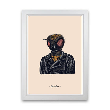 Avelena | Biker Bee Kunstdruck von Jason Stanley