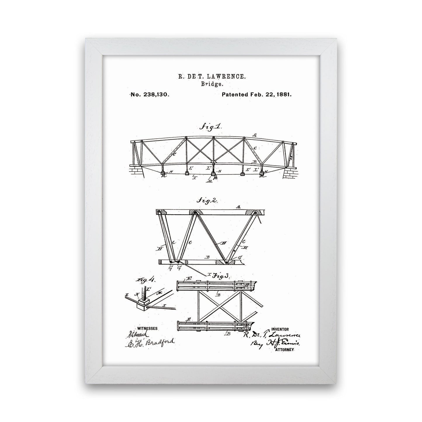 Avelena | Bridge Patent Kunst Druck