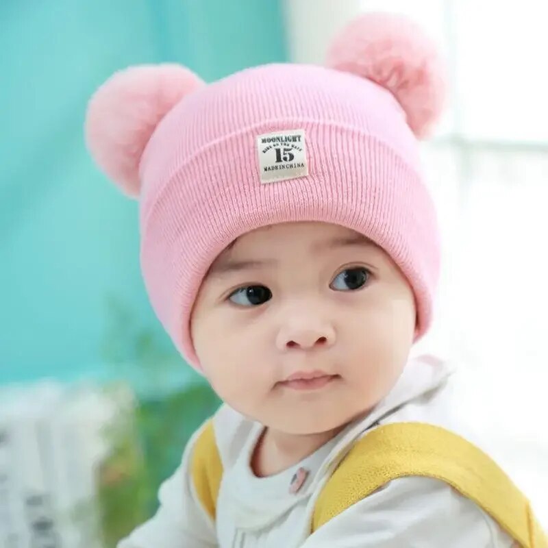 Avelena | Trendy Kinderhut mit Pom Pom