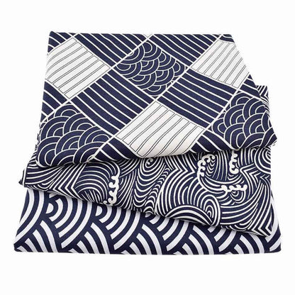 Avelena | Japanischer Stil Leinentischdecke