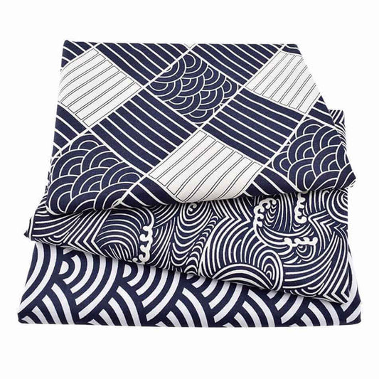 Avelena | Japanischer Stil Leinentischdecke