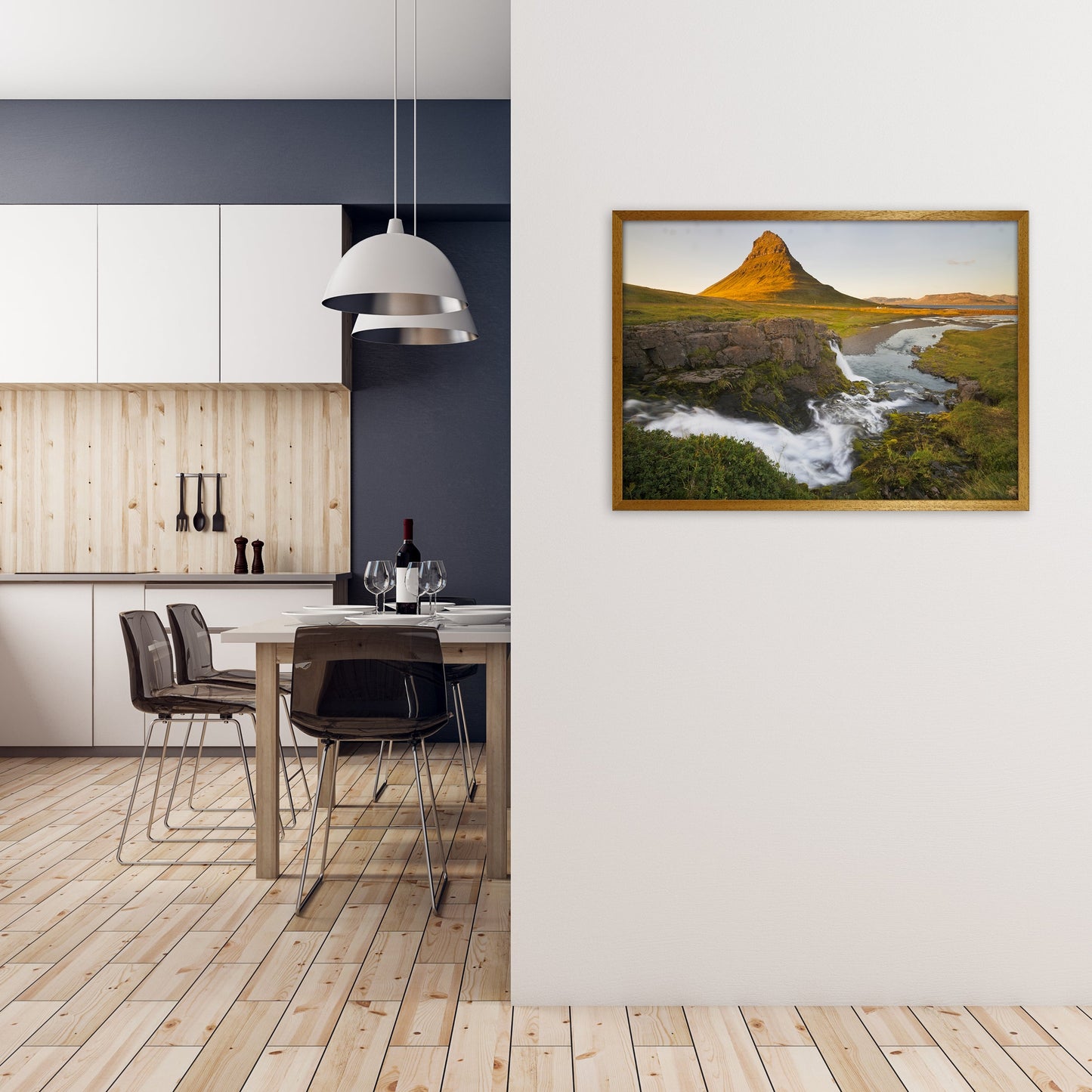 Avelena | Church Falls Kunstdruck