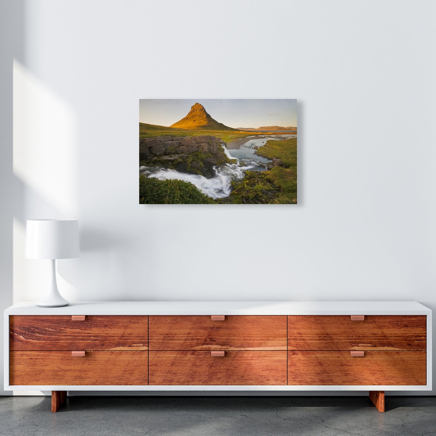 Avelena | Church Falls Kunstdruck