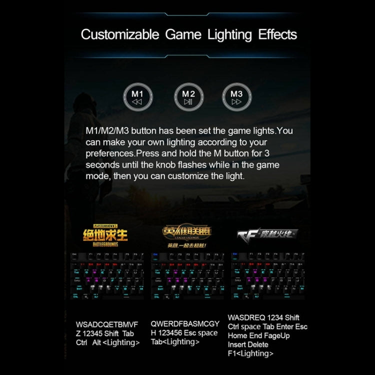 Avelena | AULA F2088 108 Tasten Mixed Light Plating Punk Mechanisch Brauner Schalter Verkabelte USB Gaming-Tastatur mit Metallknopf (Silber)