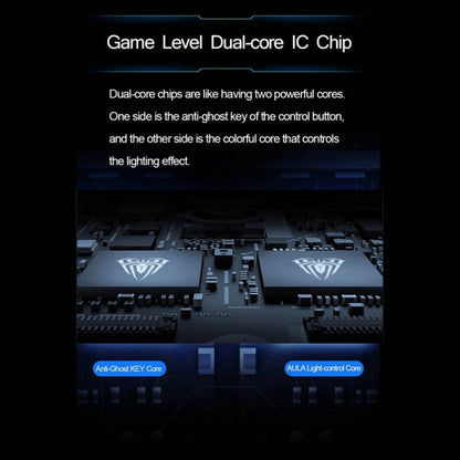 Avelena | AULA F2088 108 Tasten Mixed Light Plating Punk Mechanisch Brauner Schalter Verkabelte USB Gaming-Tastatur mit Metallknopf (Silber)