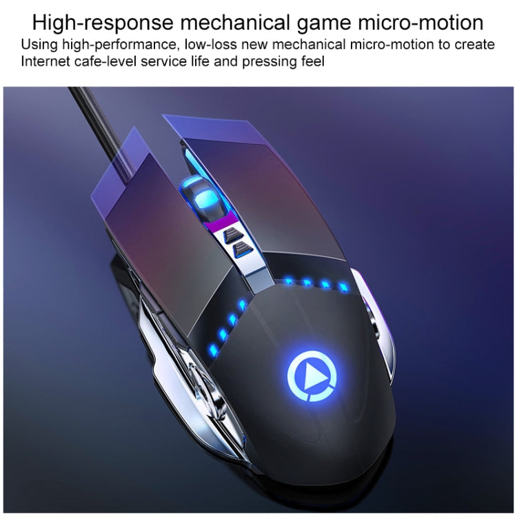 Avelena | YINDIAO V2 Silent Mechanical Feel Gaming Tastatur Maus Set (Schwarz)
