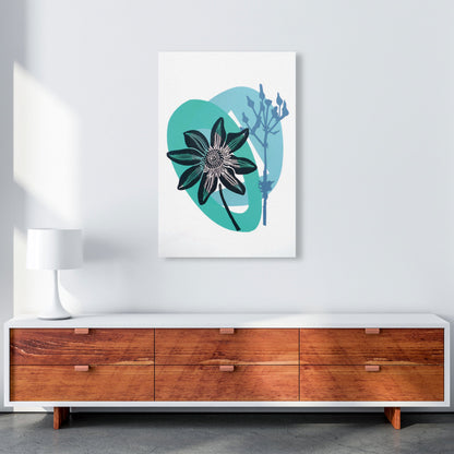 Avelena | Clematis & Jakobskreuzkraut Postkarte Kunstdokument