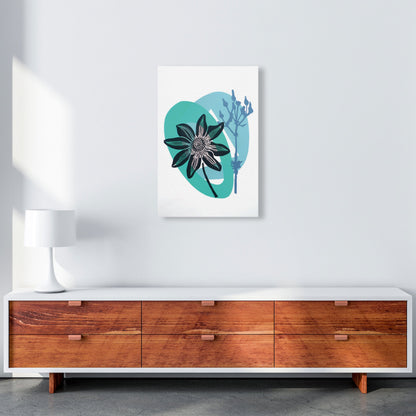 Avelena | Clematis & Jakobskreuzkraut Postkarte Kunstdokument