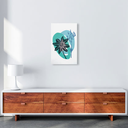 Avelena | Clematis & Jakobskreuzkraut Postkarte Kunstdokument