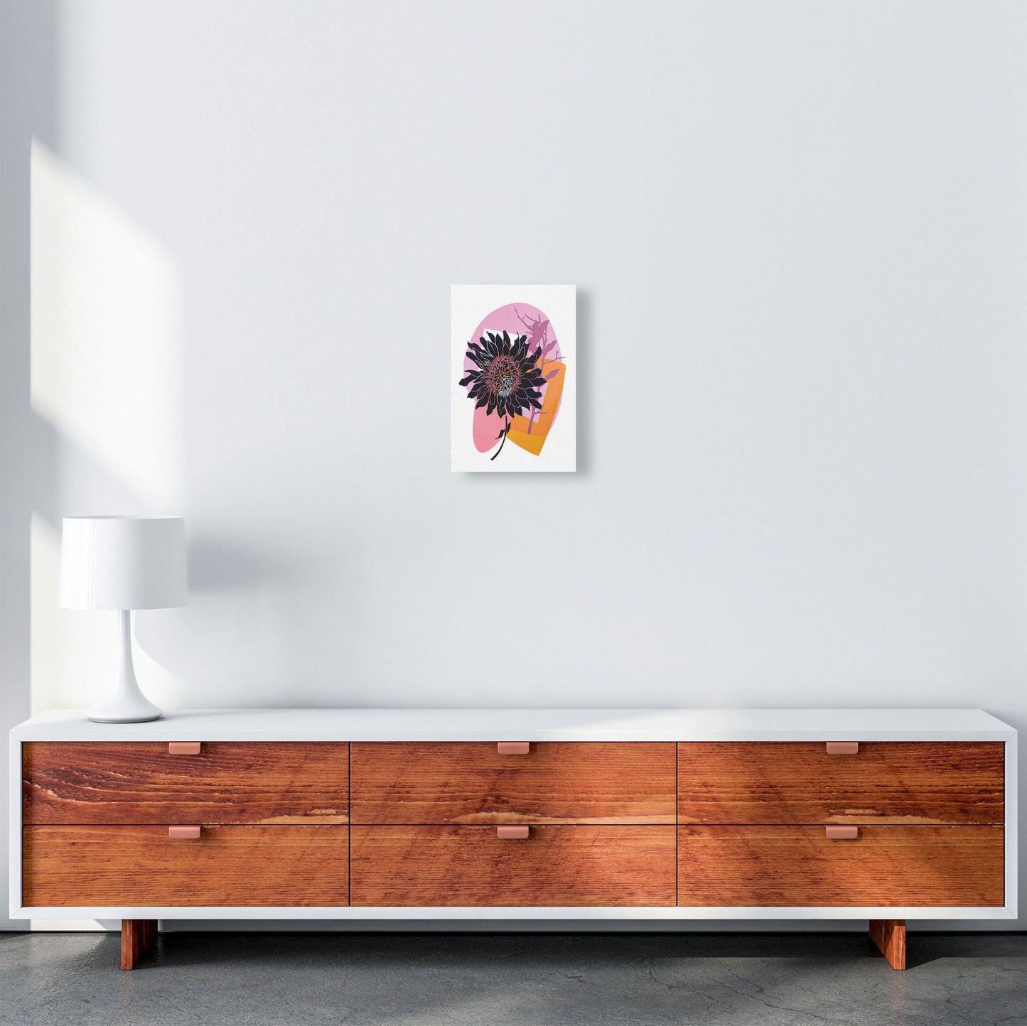 Avelena | Clematis & Blaubeeren Kunstdruck