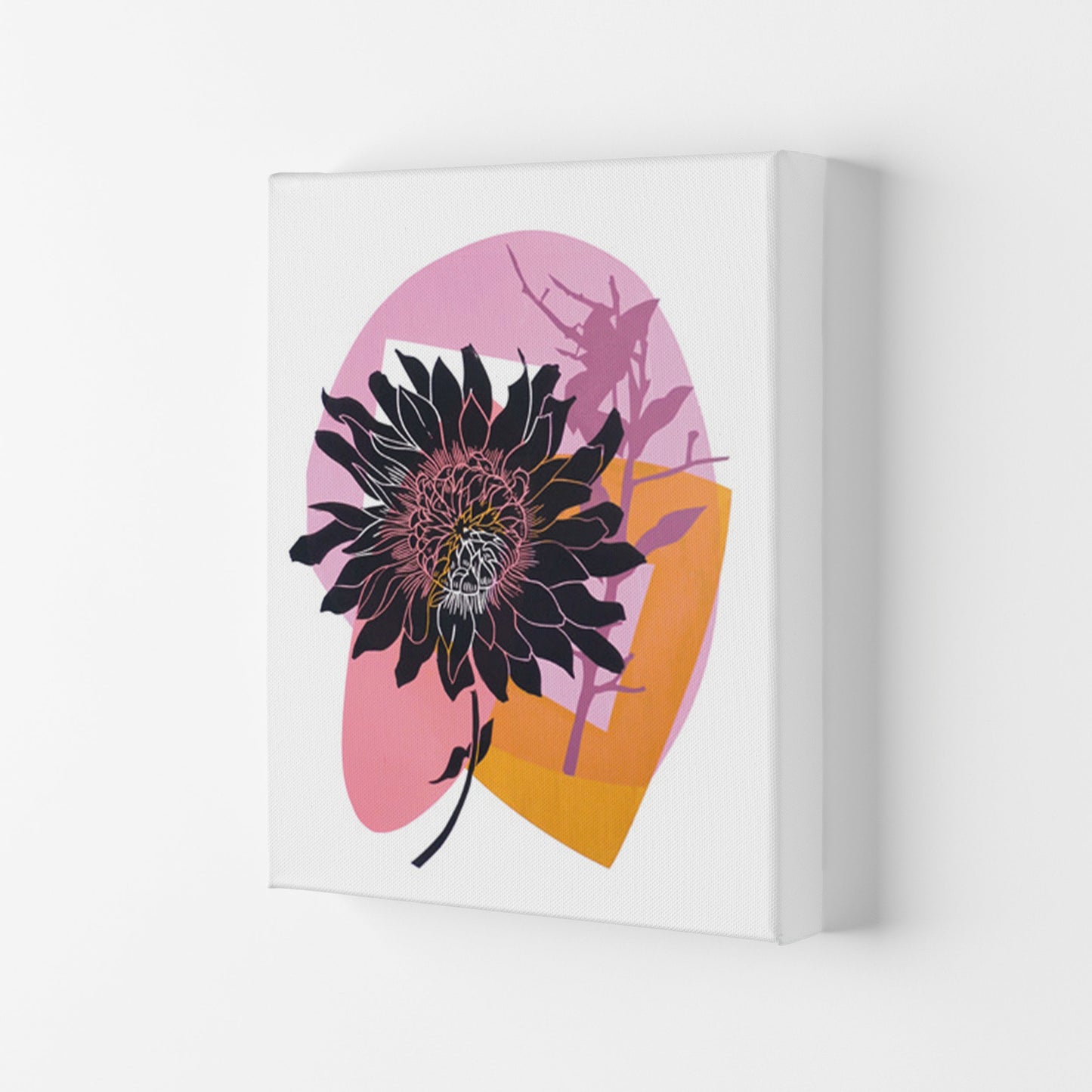 Avelena | Clematis & Blaubeeren Kunstdruck