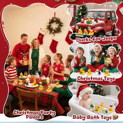 Avelena | Weihnachts Badeentchen für Kinder – Fröhliches Spielzeug & Festliche Dekoration