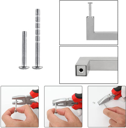 Avelena | Küchenschrank Zieht Gebürstetes Nickel Edelstahl Schrankgriffe