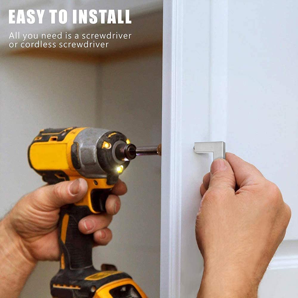 Avelena | Küchenschrank Zieht Gebürstetes Nickel Edelstahl Schrankgriffe