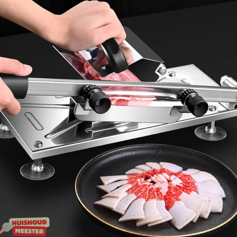 Avelena | KitchenSlicer – Professionelle Schneidemaschine für Zuhause | Einstellbare Klinge, langlebiger Edelstahl