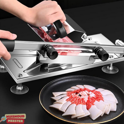Avelena | KitchenSlicer – Professionelle Schneidemaschine für Zuhause | Einstellbare Klinge, langlebiger Edelstahl