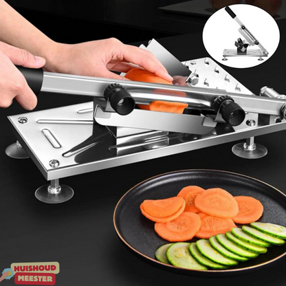 Avelena | KitchenSlicer – Professionelle Schneidemaschine für Zuhause | Einstellbare Klinge, langlebiger Edelstahl