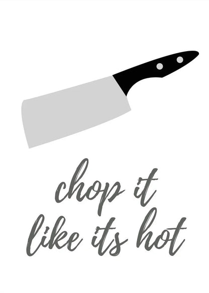 Avelena | Küchenchef-Ausrüstung Lustige Zitate Poster Wandkunst Fine Art Leinwanddruck Bilder für Küche Café Diner Kulinarik Backkunst Kreative Wohnkultur