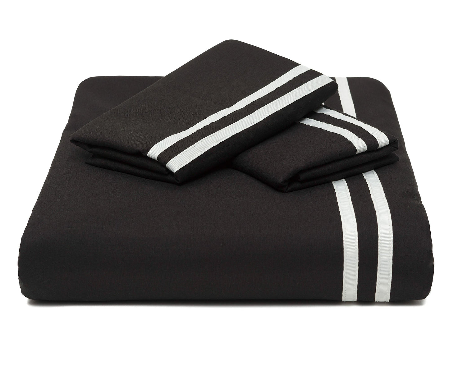 Avelena | Bordered Ribbon Bettbezug Set