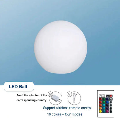 Avelena | LED Ball Lampe - Donn - Wiederaufladbar - Wasserdicht - Für drinnen & draußen