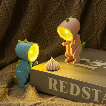 Avelena | Dino Delight Schreibtischlampe Kompakte und Süße Beleuchtung