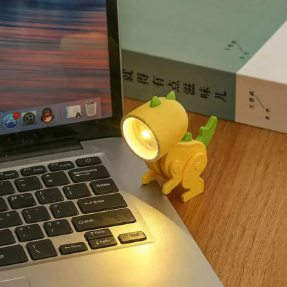 Avelena | Dino Delight Schreibtischlampe Kompakte und Süße Beleuchtung