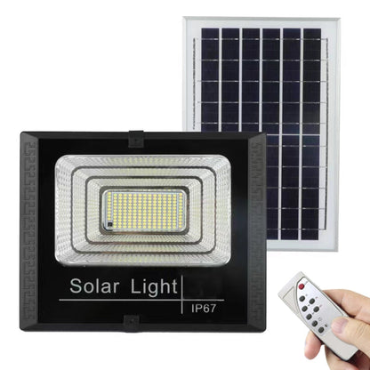 Avelena | 10W 100 LEDs IP67 Wasserdicht Solar Power Flutlicht mit Fernbedienung