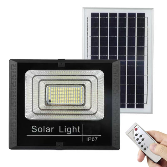 Avelena | 10W 100 LEDs IP67 Wasserdicht Solar Power Flutlicht mit Fernbedienung