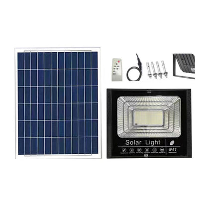 Avelena | 10W 100 LEDs IP67 Wasserdicht Solar Power Flutlicht mit Fernbedienung