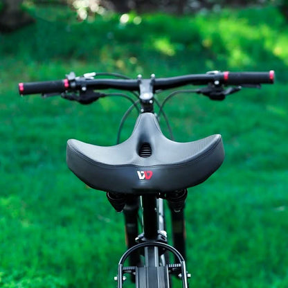 Avelena | Ergonomischer Fahrradsattel mit Memory-Schaum & extra breiter Sitzfläche