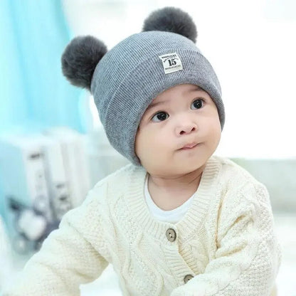 Avelena | Trendy Kinderhut mit Pom Pom