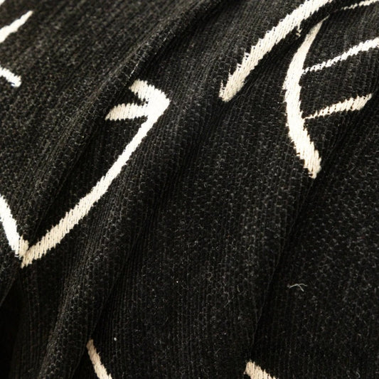 Avelena | Blätter inspiriert Luxus Chenille Sofabezug