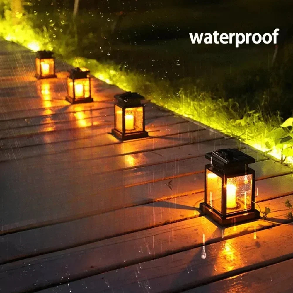 Avelena | Sonnenlampe - SolarPaleis - Wasserdicht - Flackernde Kerze