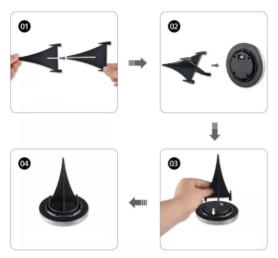 Avelena | Led Solarbetriebene Disklichter