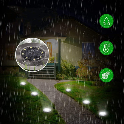 Avelena | Led Solarbetriebene Disklichter