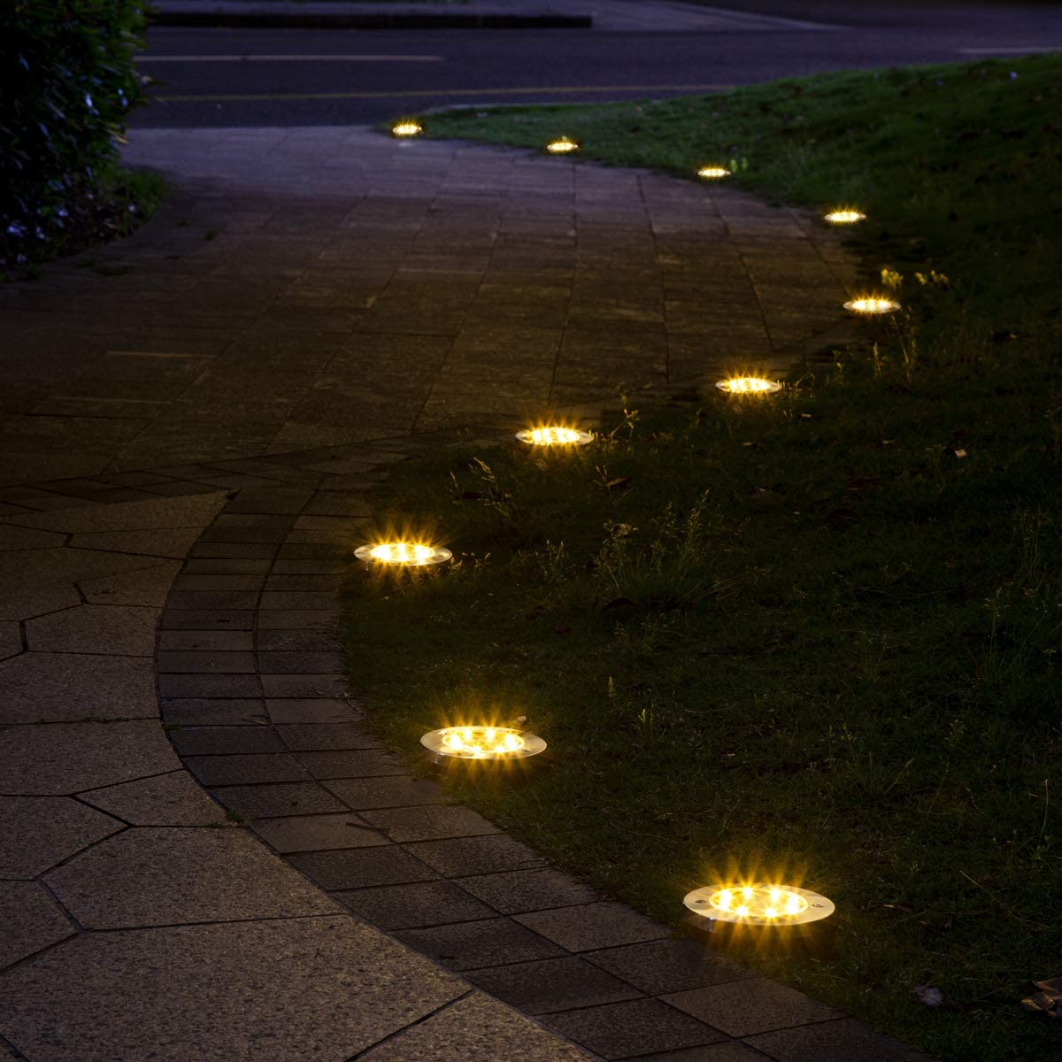 Avelena | Led Solarbetriebene Disklichter