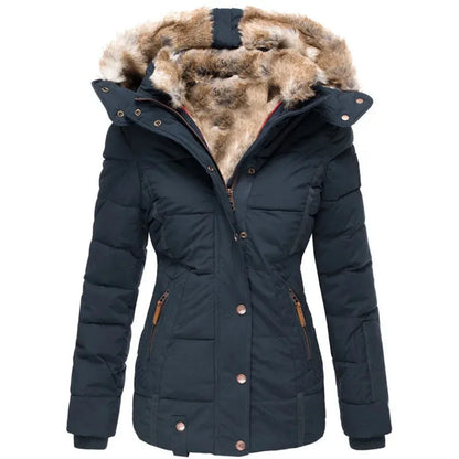 Elegante und legere Winterjacke