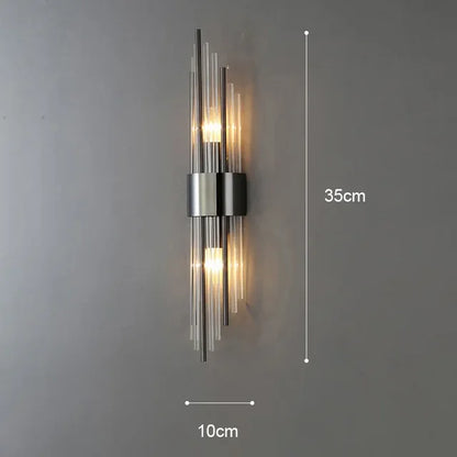Avelena | Wandleuchte - GlamorLite - Luxuriöses Design - Elegant und Raffiniert