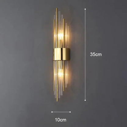 Avelena | Wandleuchte - GlamorLite - Luxuriöses Design - Elegant und Raffiniert