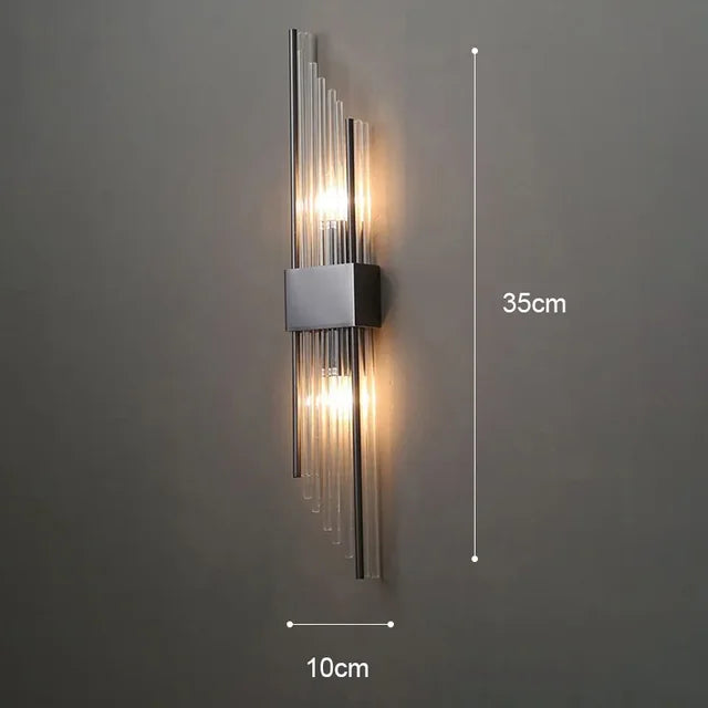 Avelena | Wandleuchte - GlamorLite - Luxuriöses Design - Elegant und Raffiniert