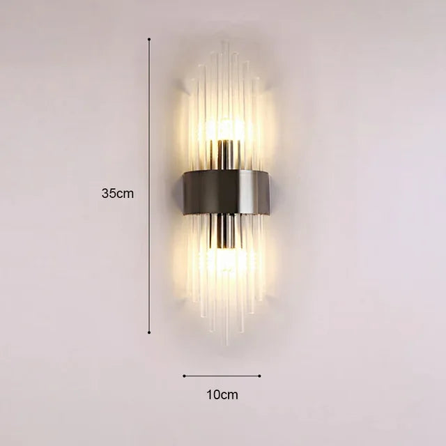 Avelena | Wandleuchte - GlamorLite - Luxuriöses Design - Elegant und Raffiniert