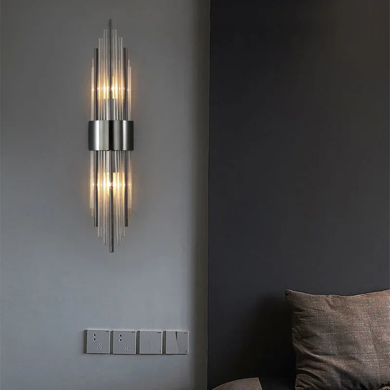 Avelena | Wandleuchte - GlamorLite - Luxuriöses Design - Elegant und Raffiniert
