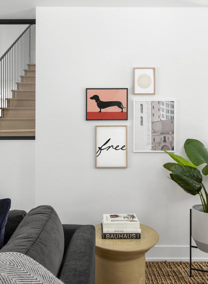 Avelena | Dachs Hund, Plakat