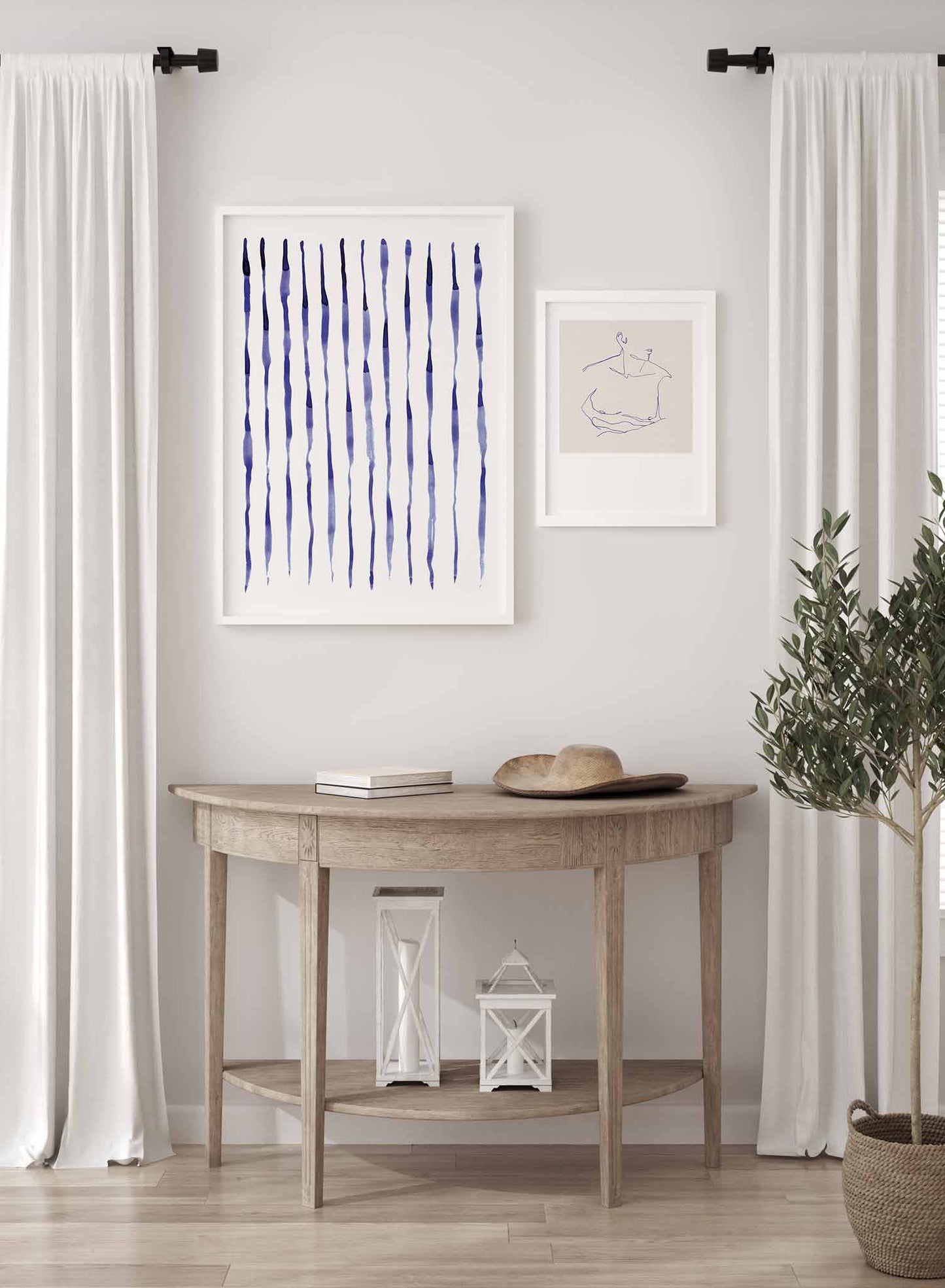 Avelena | Maritime Streifen, Plakat