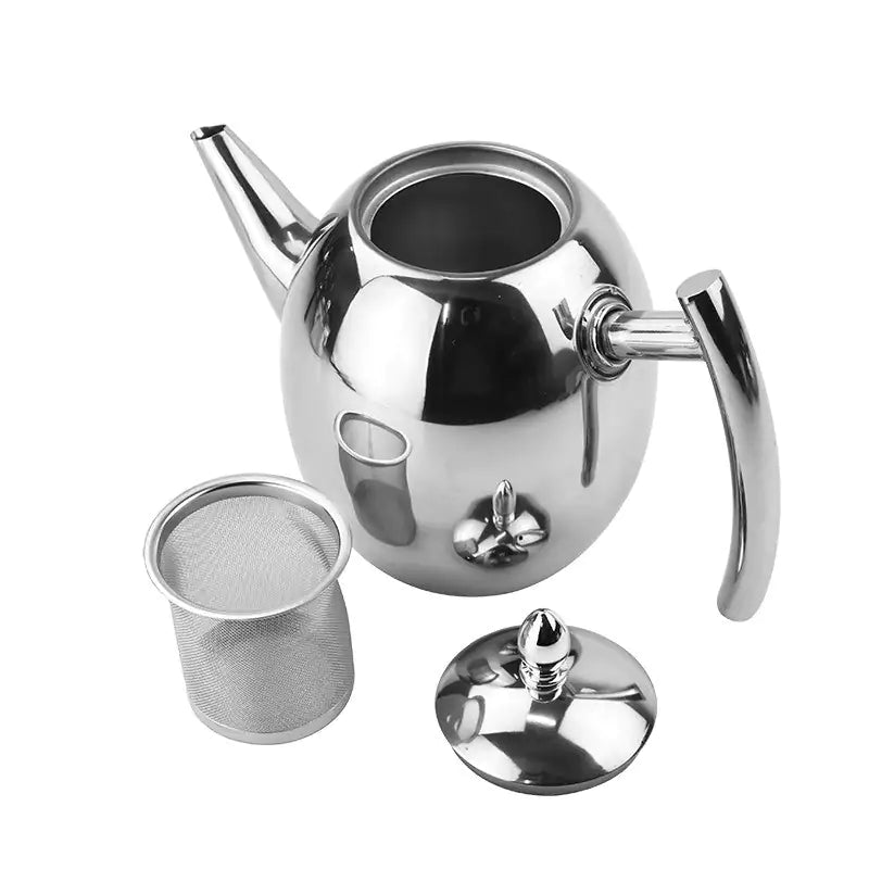 Avelena | Rvs Teekanne mit Sieb Teaelegance