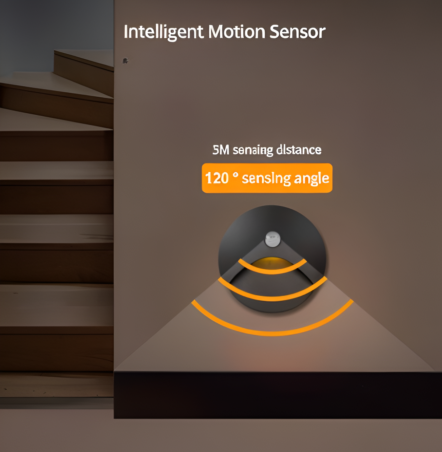 Avelena | LuminiPath LED Wandleuchte – Wasserdicht IP65 Bewegungsmelder Innen- & Außenwandleuchte