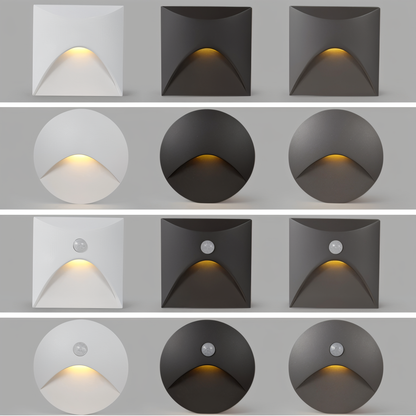 Avelena | LuminiPath LED Wandleuchte – Wasserdicht IP65 Bewegungsmelder Innen- & Außenwandleuchte