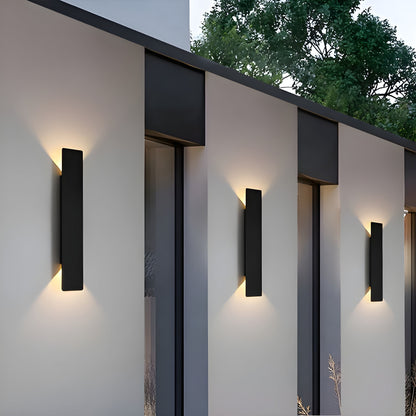 Avelena | Licht - Moderne wetterfeste LED-Wandleuchte aus Aluminium für den Außenbereich