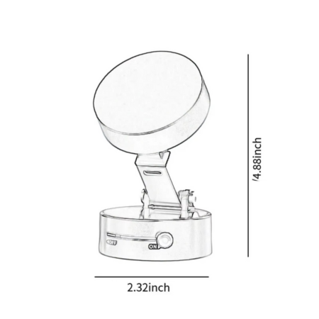 Avelena | Verstellbarer Auto-Handyhalter mit starkem Saugnapf und voller Winkelrotation