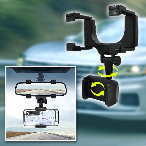 Avelena | ViewGrip 360 – Der Rückspiegel-Handyhalter für sichere Sicht & festen Halt!